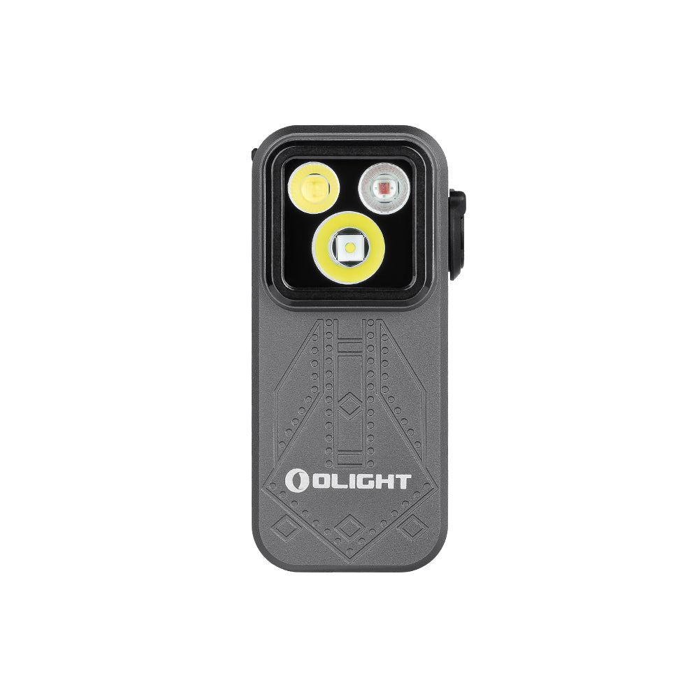 Olight Oclip Pro – Clip-On Flashlight with Floodlight, Spotlight & Red Light