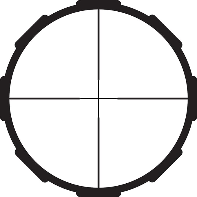 Crimson Trace Rifle Scope - 3-9x40mm 1 Series Riflescope with SFP, Duplex Reticle and Scope Rings