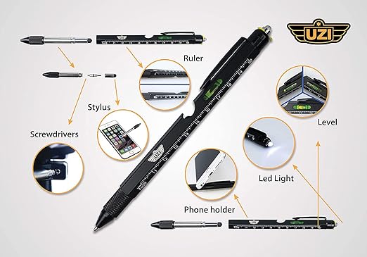 Uzi Tactical Utility Pen - Multifunction Tool