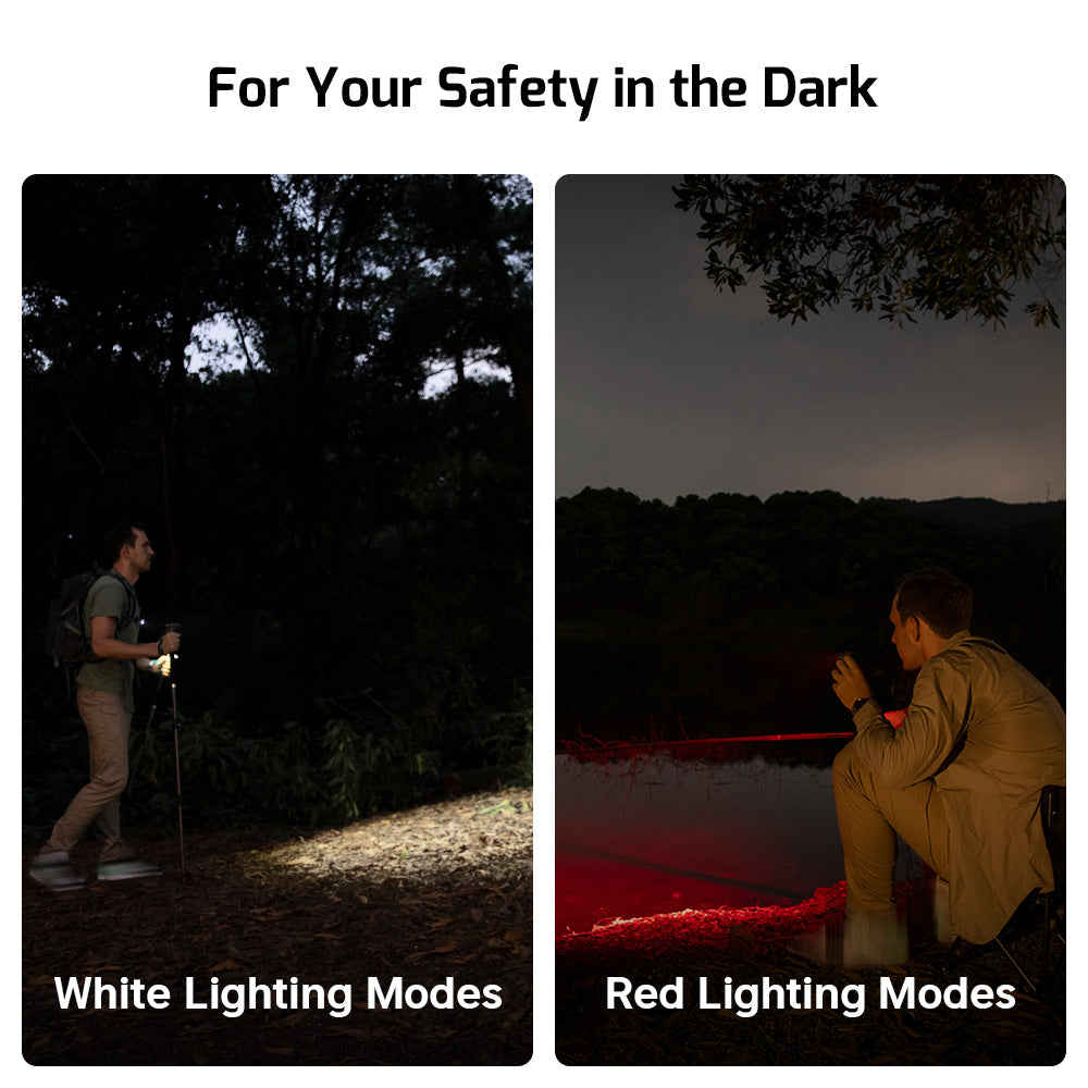 Olight Oclip Pro – Clip-On Flashlight with Floodlight, Spotlight & Red Light