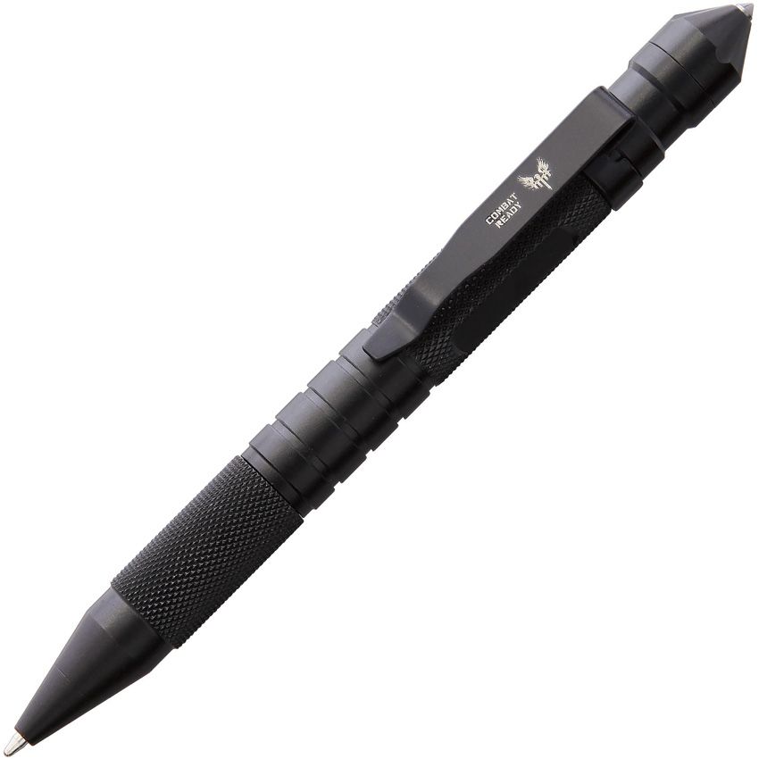 Tactical Pen – Black Aluminum with Glass Breaker