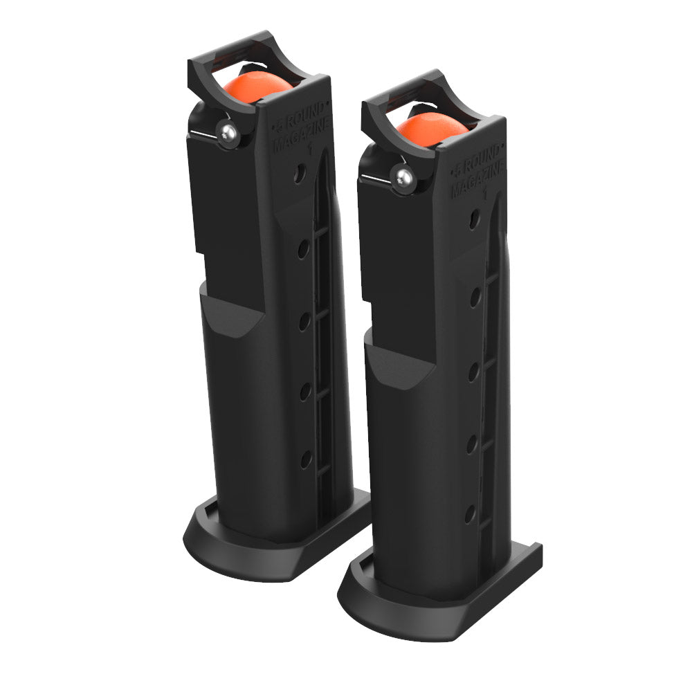Byrna Spare Magazine Clips for Pepper Projectile Launcher - Black (Set of 2)