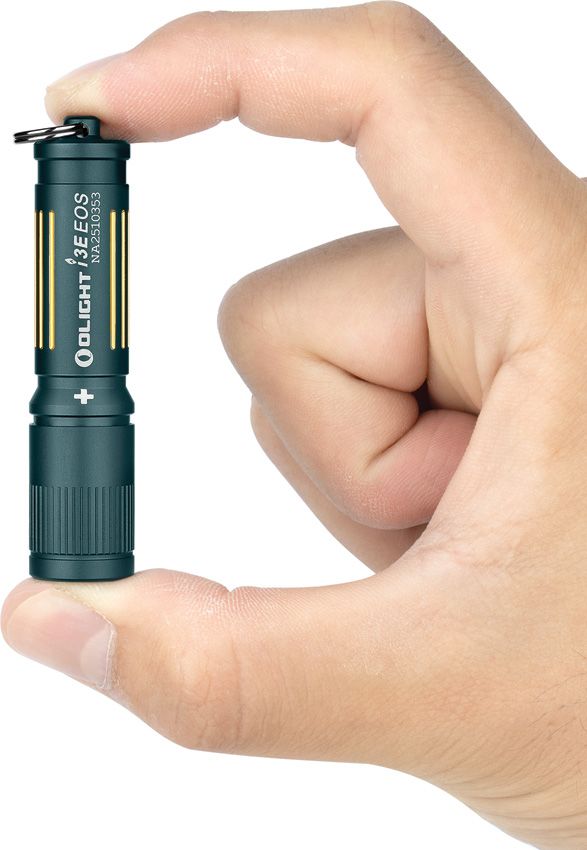 Olight Keychain Flashlight i3E EOS Black - Mini Twist AAA