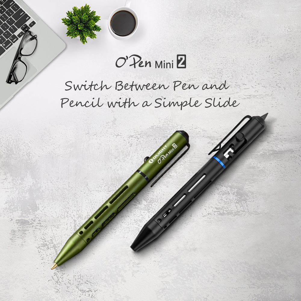 O-Pen Mini 2 Pen - Bolt Action Pen & Pencil