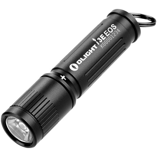Olight Keychain Flashlight i3E EOS Black - Mini Twist AAA