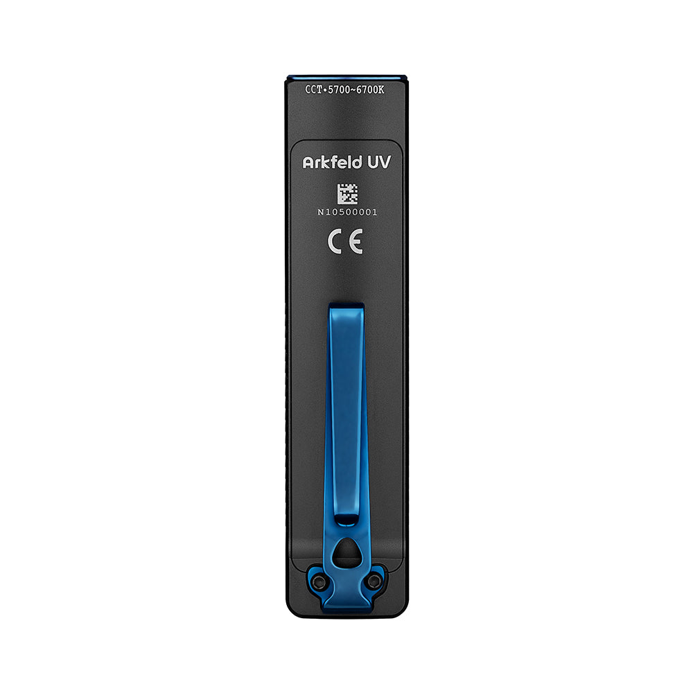 Olight Arkfeld UV 2-in-1 Flat Tactical Flashlight