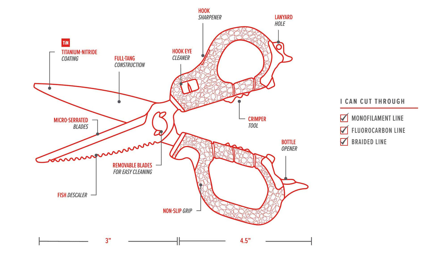 Medium Fishing Shears