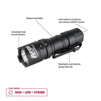 Smith & Wesson M&P Delta Force CS-20 LED Flashlight