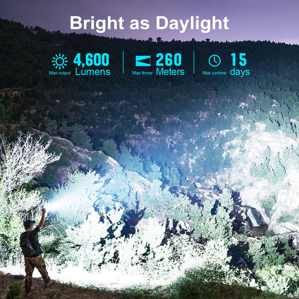 Olight Seeker 4 Pro 4600 lumen Flashlight