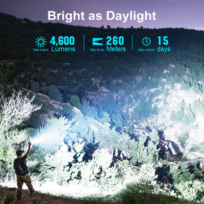 Olight Seeker 4 Pro 4600 lumen Flashlight