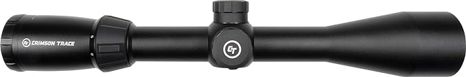 Crimson Trace Rifle Scope - 3-9x40mm 1 Series Riflescope with SFP, Duplex Reticle and Scope Rings