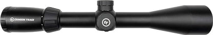 Crimson Trace Rifle Scope - 3-9x40mm 1 Series Riflescope with SFP, Duplex Reticle and Scope Rings