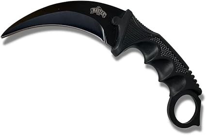 Master USA - Fixed Blade Karambit Knife - Black