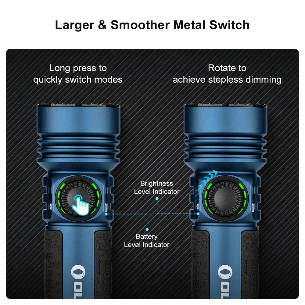 Olight Seeker 4 Pro 4600 lumen Flashlight