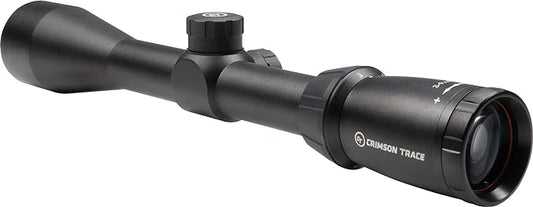 Crimson Trace Rifle Scope - 3-9x40mm 1 Series Riflescope with SFP, Duplex Reticle and Scope Rings