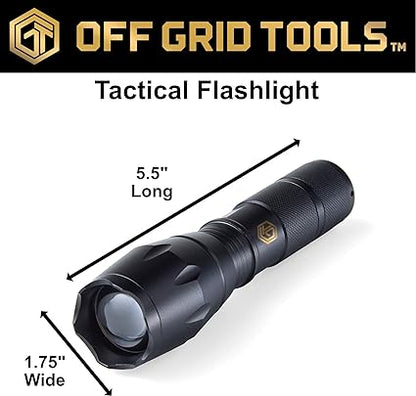 Tactical LED Flashlight - 300 Lumen