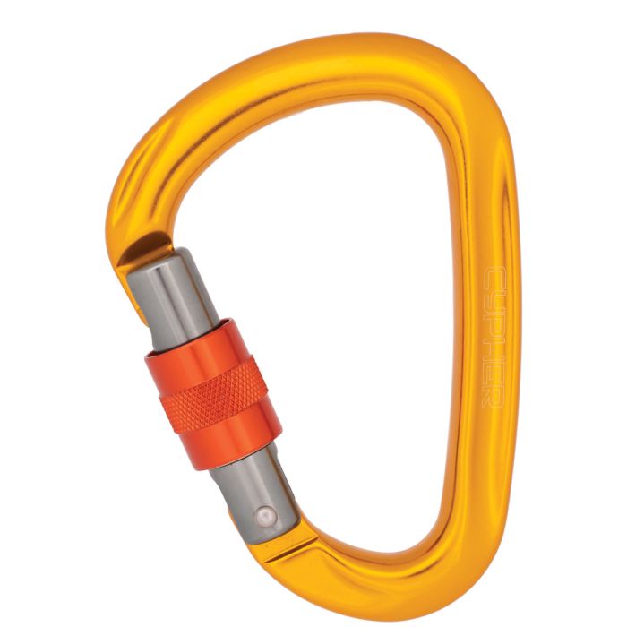 Cypher Iris HMS Screw Gate Climbing Carabiner