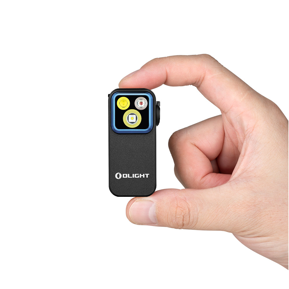 Olight Oclip Pro – Clip-On Flashlight with Floodlight, Spotlight & Red Light