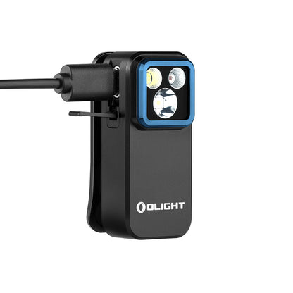 Olight Oclip Pro – Clip-On Flashlight with Floodlight, Spotlight & Red Light