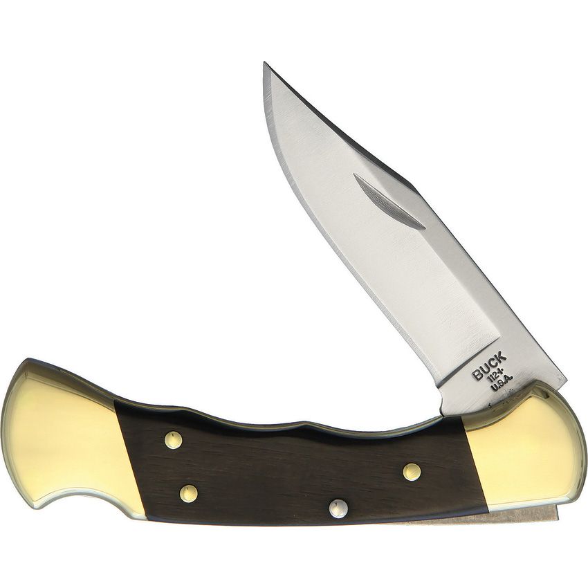 Buck Ranger Lockback Fingergroove w/ Case