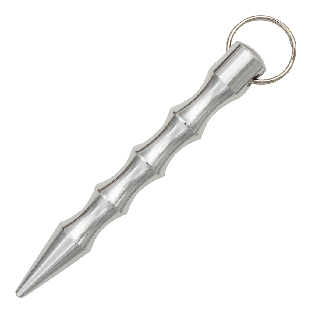 Comfort Grip Aluminum Kubotan Keychain