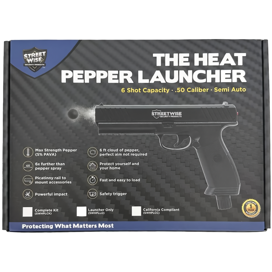 Streetwise The Heat Pepper Ball Launcher - Complete Kit