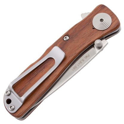 SOG Twitch II Lockback Assisted Opening Rosewood Handle Compact Knife