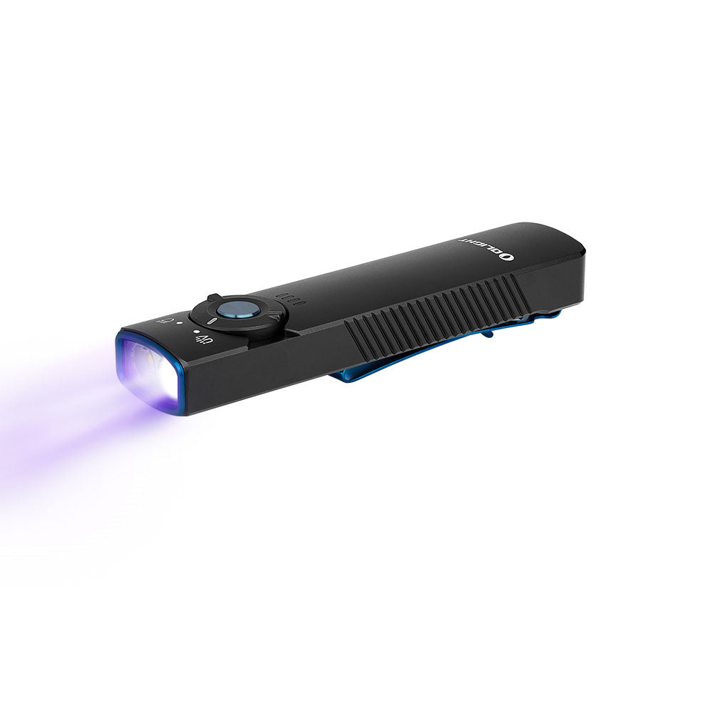 Olight Arkfeld UV 2-in-1 Flat Tactical Flashlight