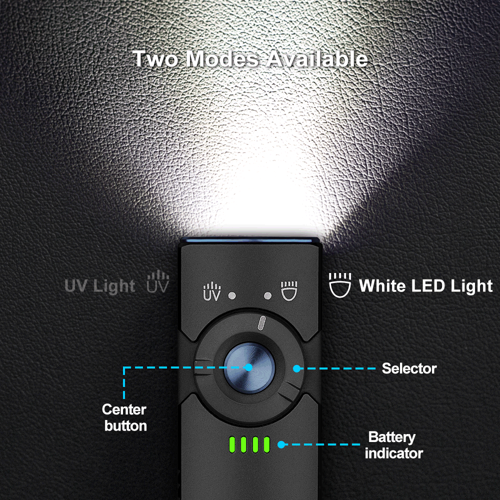 Olight Arkfeld UV 2-in-1 Flat Tactical Flashlight