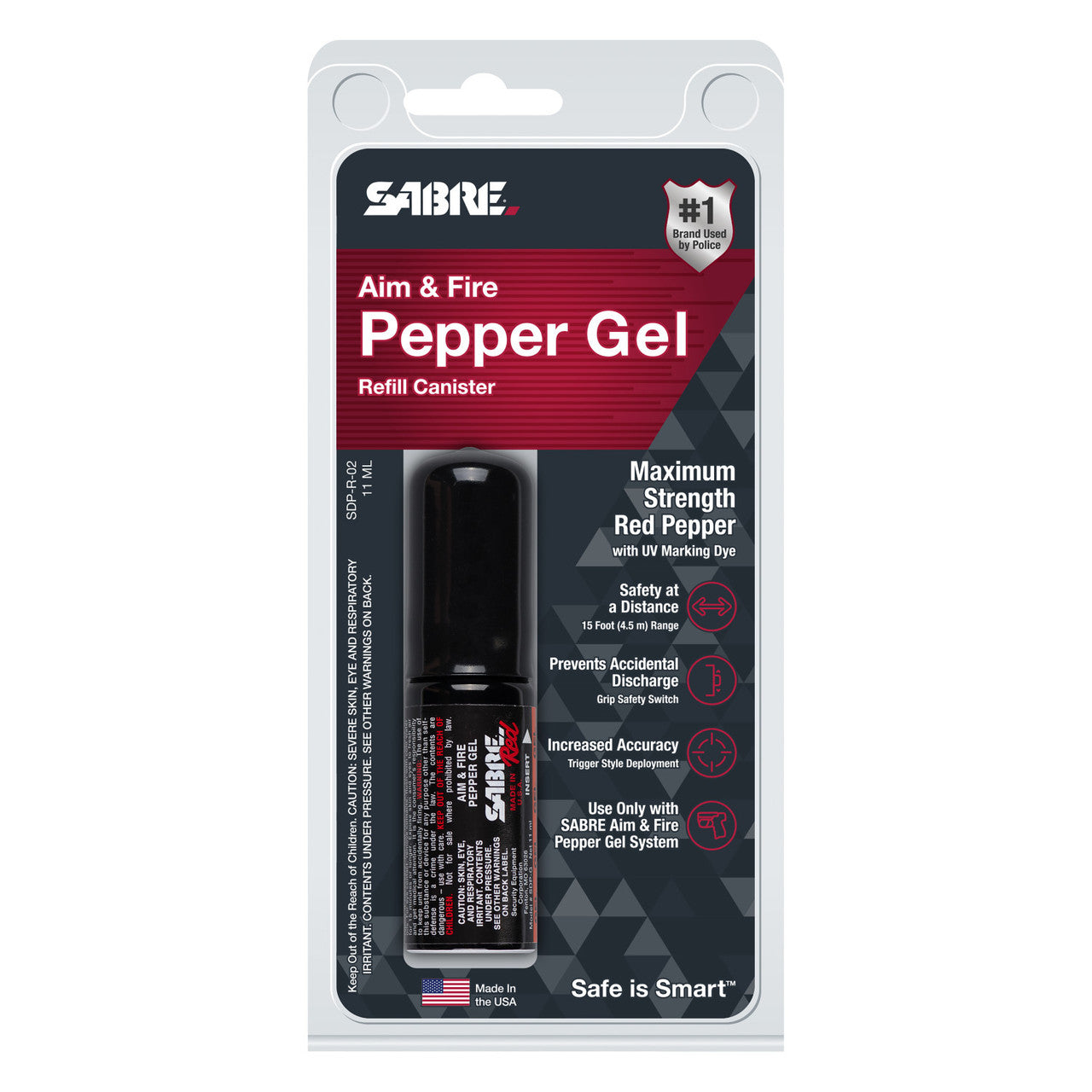 Sabre Aim and Fire Pepper Gel Refill