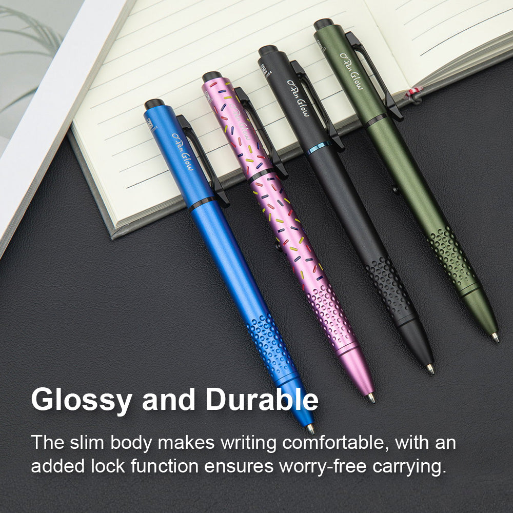 O-Pen Glow - Tactical Pen, Laser & Flashlight