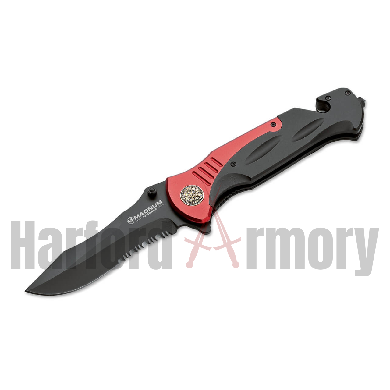 Boker Magnum Fire Chief - Fire Dept Linerlock