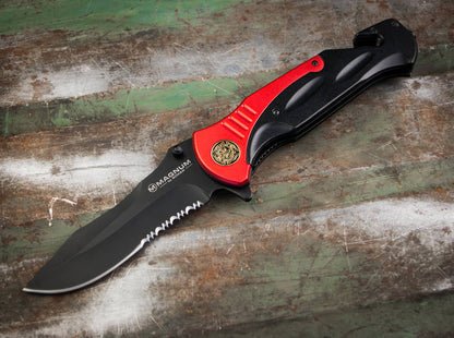 Boker Magnum Fire Chief - Fire Dept Linerlock