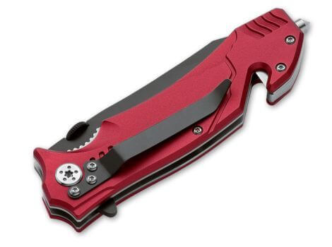 Boker Magnum Fire Fighter Red - Rescue Linerlock