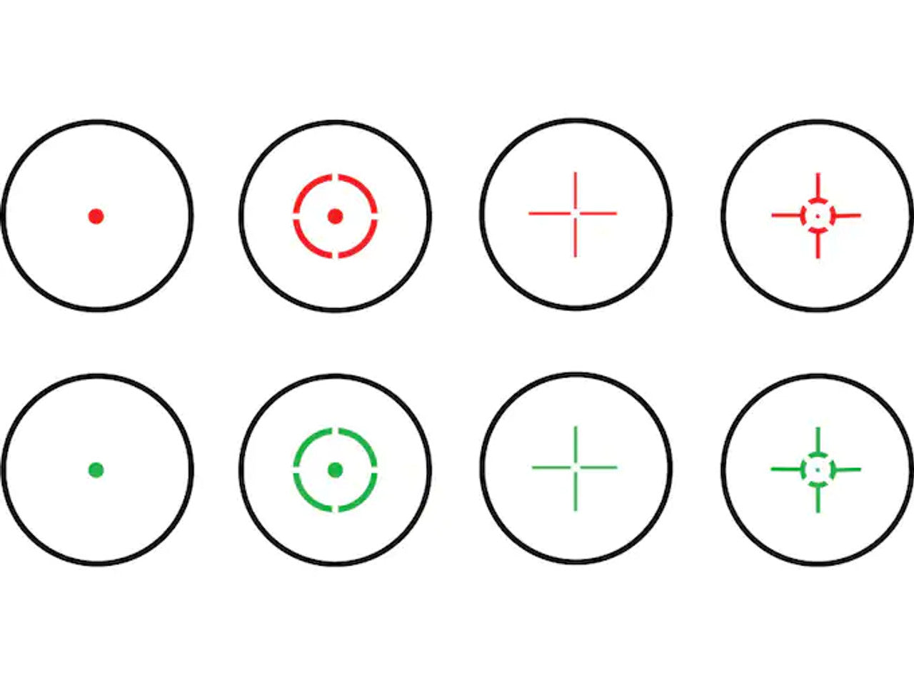 TruGlo Dual Color Reflex Open Dot Site - Multi-Reticle