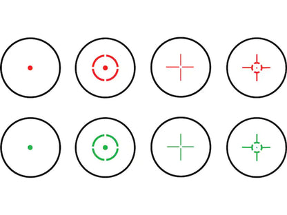 TruGlo Dual Color Reflex Open Dot Site - Multi-Reticle