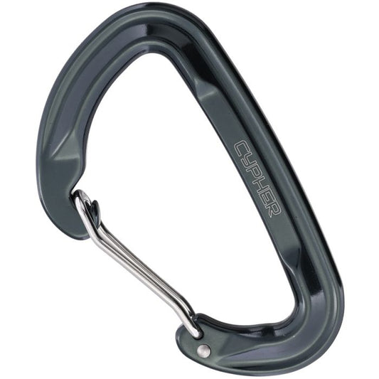 Firefly II 22kN Wire Gate Carabiner Gray