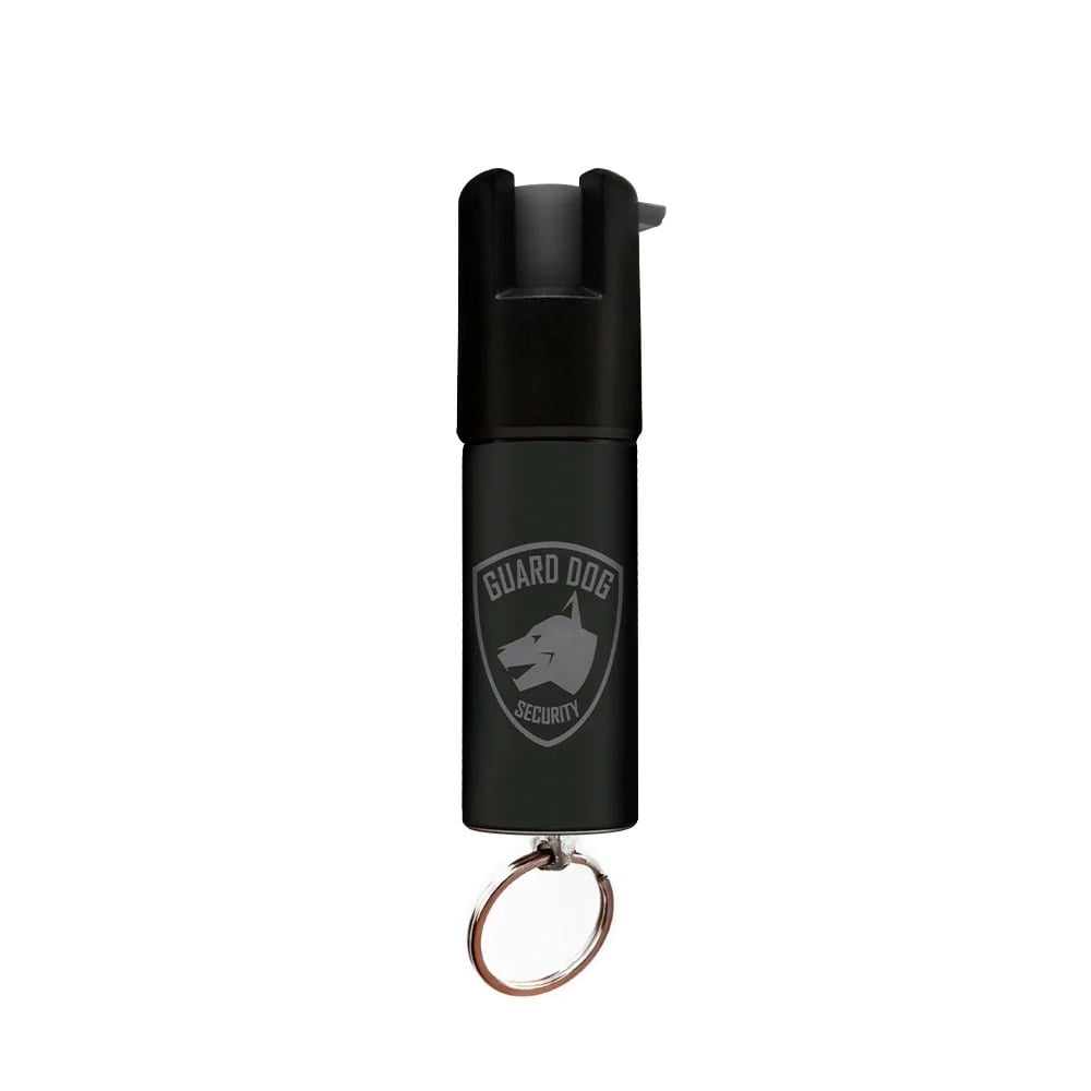 Black Keychain Mini Pepper Spray for Self Defense