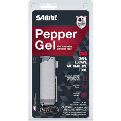 Sabre Red Pepper Gel Safe Escape Auto Tool