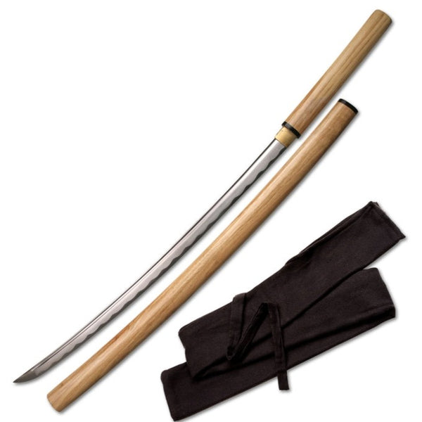 Ten Ryu - Hand Forged Shirasaya Samurai Sword - 41 Inch – Harford Armory