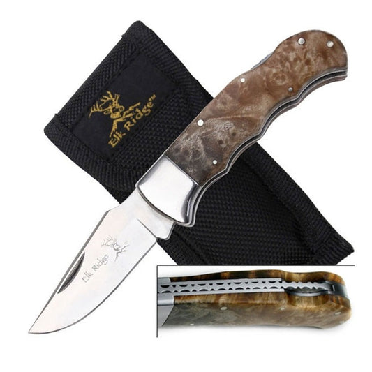 Elk Ridge - Folding Knife - Gentleman's Knife