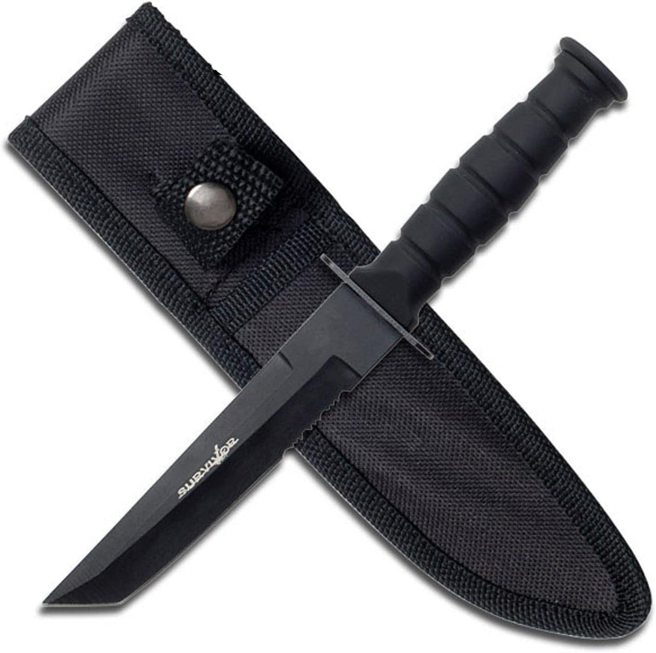 Survivor - Fixed Blade Knife - Tanto Point 7.5 Inches